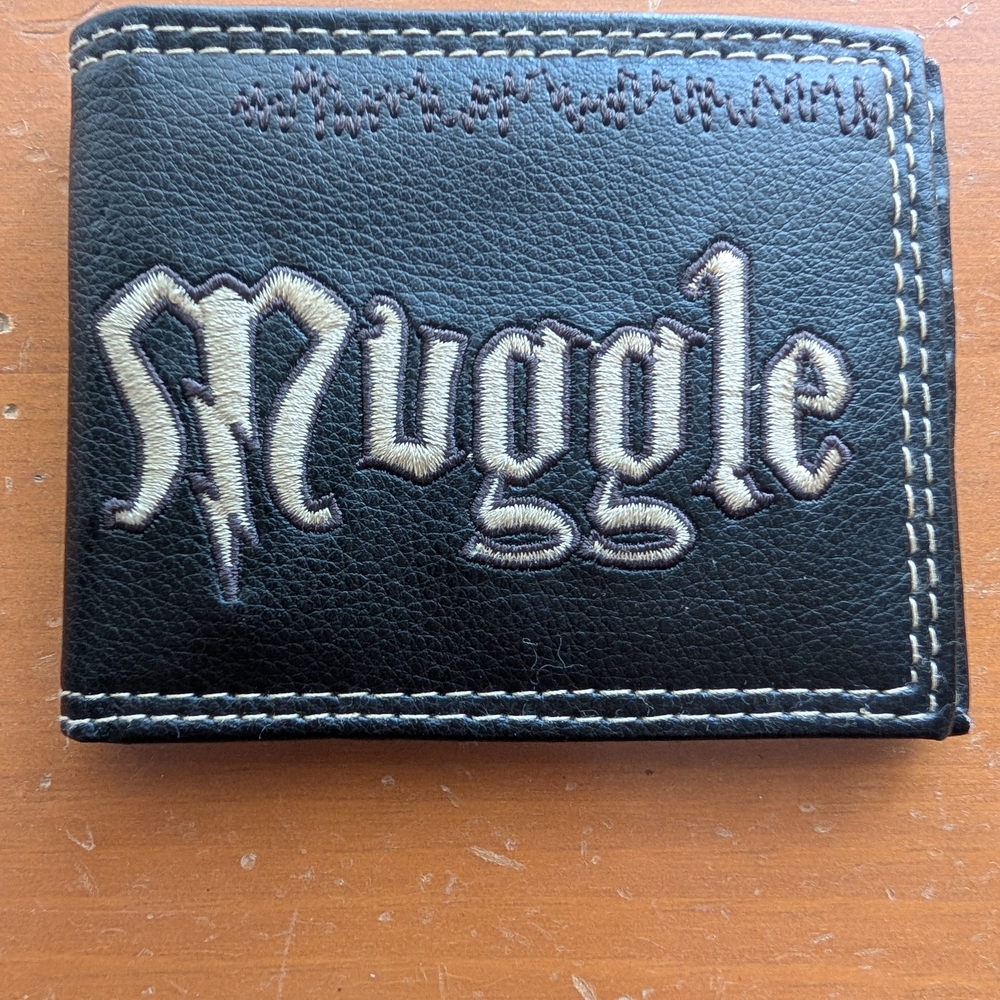 Harry Potter/Muggle Black Men's Wallet